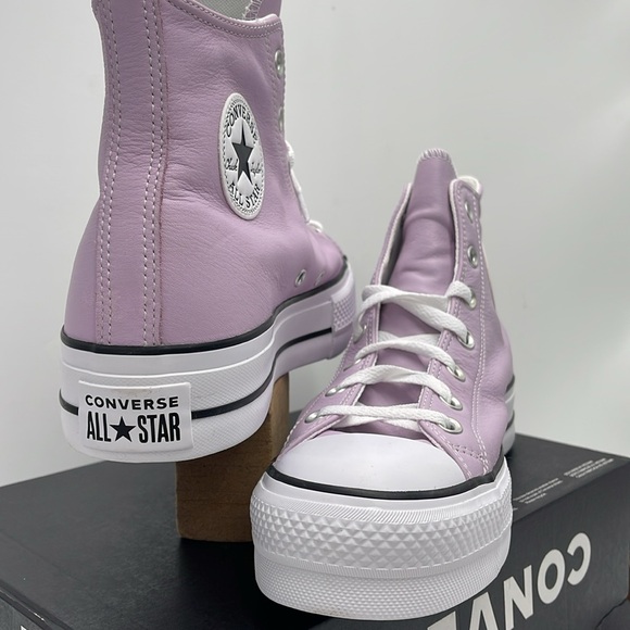 Converse WMNS CTAS LIFT H
PALE AMETHYST/WHITE/BLACK A07857C Platforms Sneakers - Picture 8 of 16